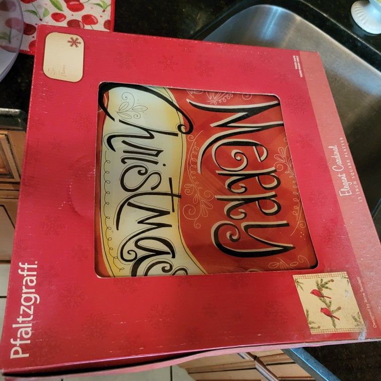 Wine Rack And Strong Christmas Plates