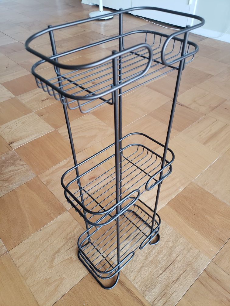 3 Tier Small Metal Rack for kitchen or bathroom