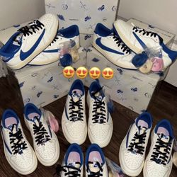 TRAVIS SCOTT FRAGMENT SIZE 7, 7.5, 8, 9, 9.5, 10, 10.5, 11, 11.5 12, 12.5 & 13 MENS BRAND NEW OG ALL