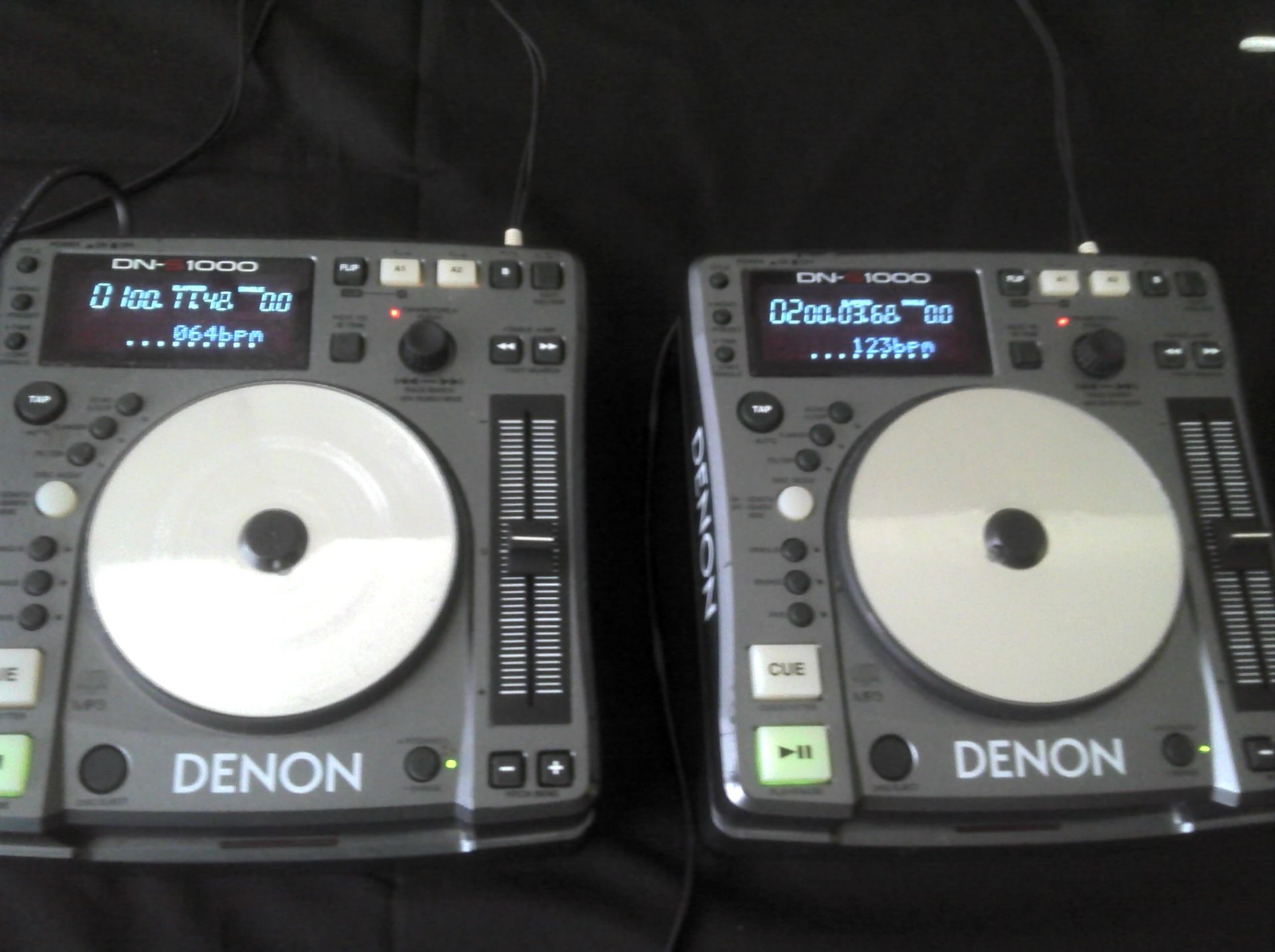 Denon dns1000 CD players.