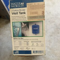 Well Tank Brand New