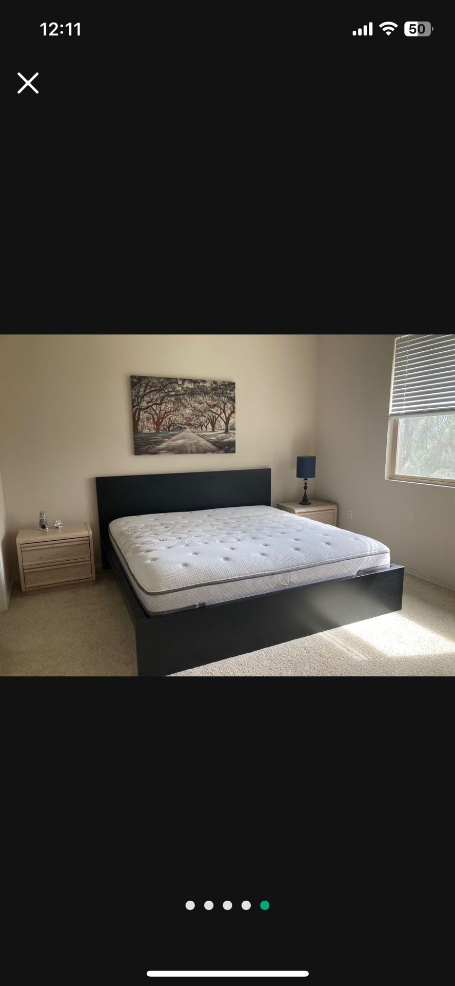 Bedroom set including Mattress 