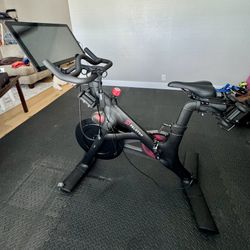 Peloton Bike + Shoes + Weights