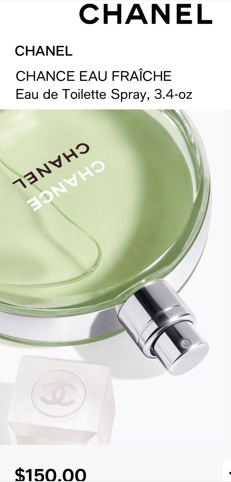 Chance Chanel Eau Fraiche Parfum