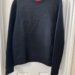 Versace “Collection” Medusa Embossed Luxury padded Sweatshirt