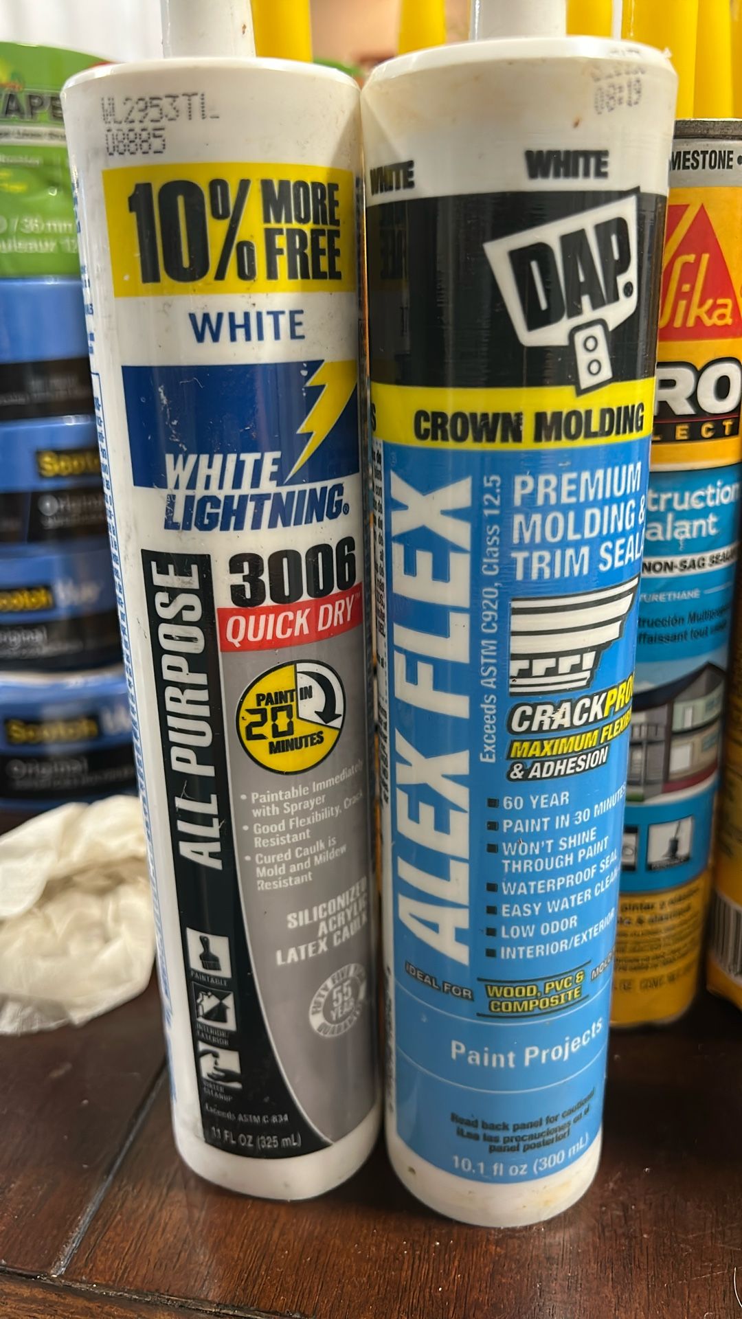 Alex Flex White Crown Molding 10.1 Fl Oz $ 4 Each