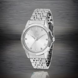 Montres De Luxe Steelmaster Men's Watch -Stainless Steel, Silver 41MM Brand New