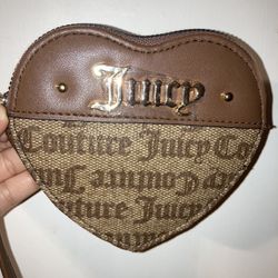 Juicy Couture Heart Wristlet 