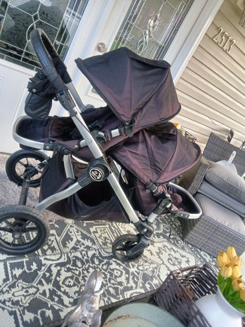 Double Baby Stroller City Select