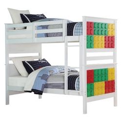 New Twin Over Twin Bunk Bed