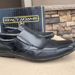 Black Stacy Adams Dress Shoe