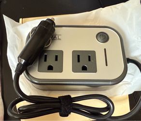 Brand New FOVAL 200W Power Inverter | 12V Car to 110V AC | 4 USB Ports | In Box $20 OBO
