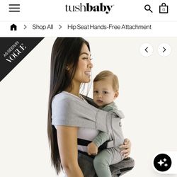 Tushybaby Hip Seat Hands Free Attachment