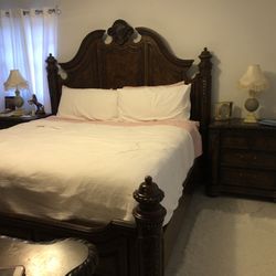 Antique  King Size Bedroom Set 