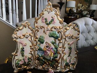 Large decor PORCELIN
