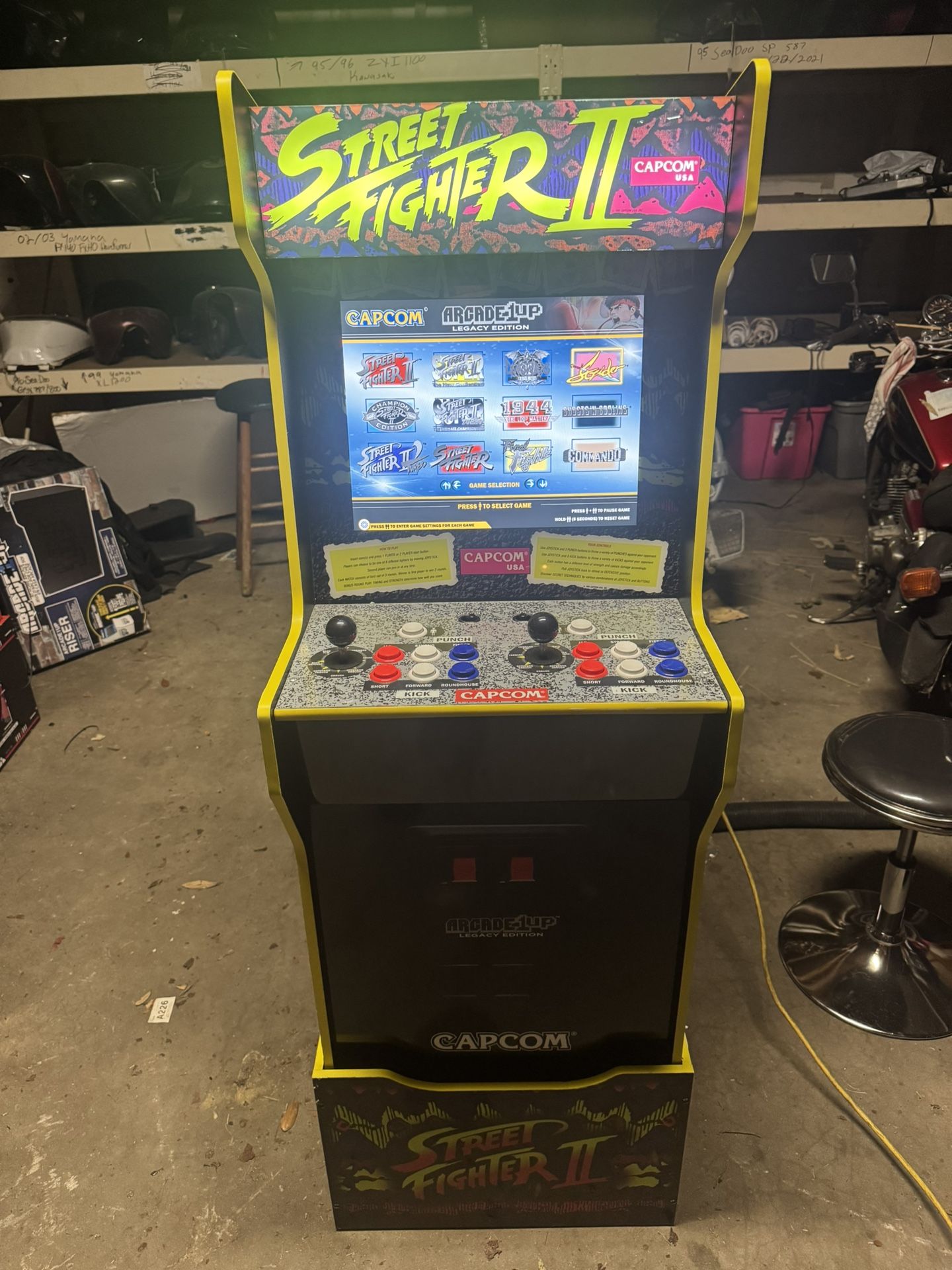 Arcade 1up Street Fighter II Legacy edition 