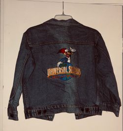 Universal Studios Woodpecker Jean Jacket