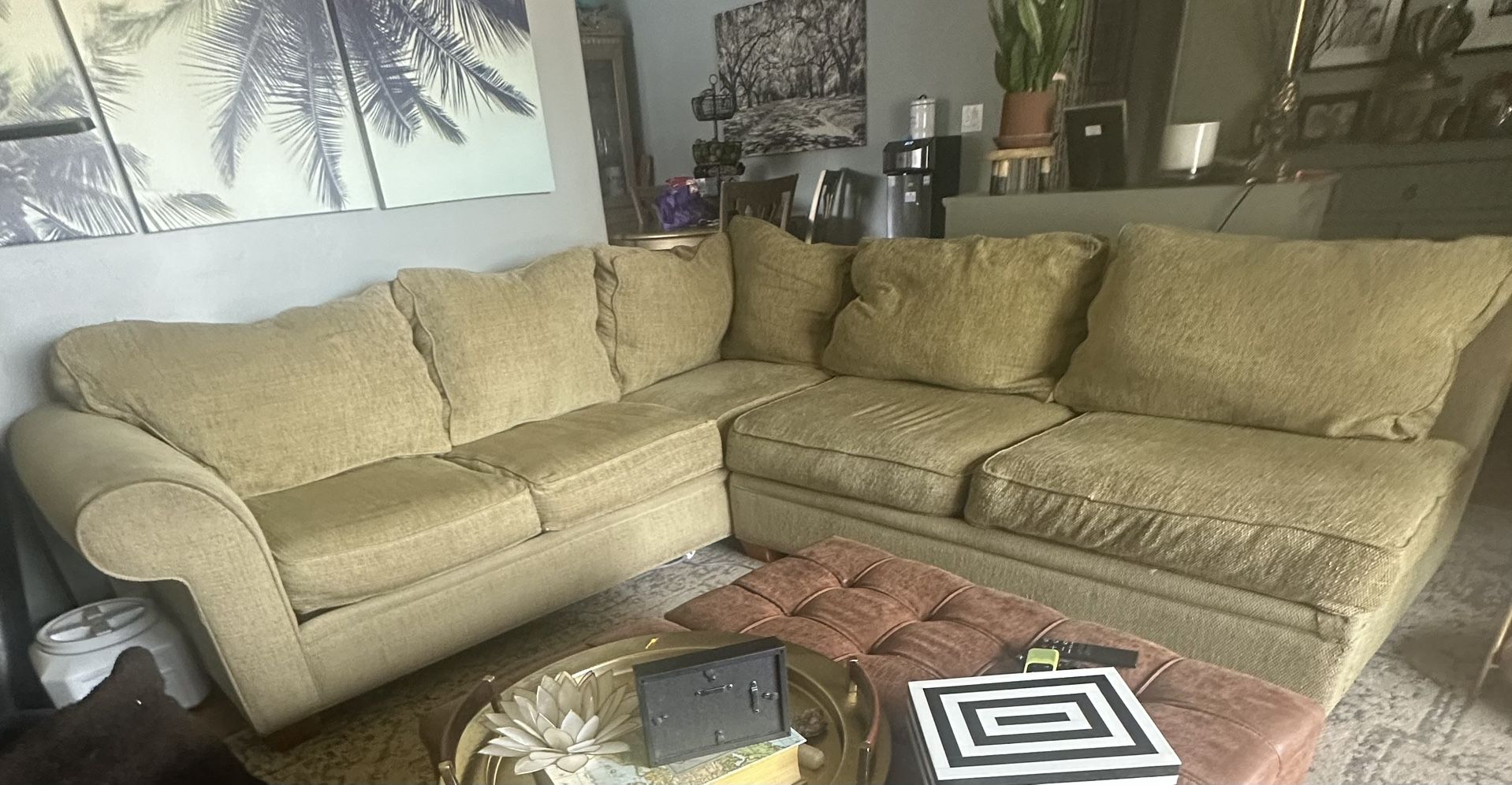 FREE two piece sectional couch