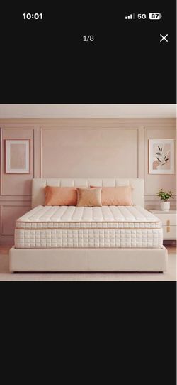 🔥 Brand New – 12" Queen Size Hybrid Mattress (Memory Foam)