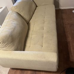 Yellow Living Spaces Couch