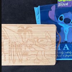 Disney  Store Authentic STITCH CUTTING BOARD/TRAY -) More Disney In Profile 🔥🔥