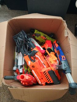 Lot of Nerf guns