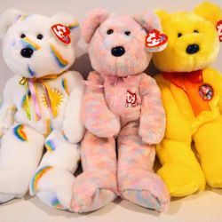Retired Ty Beanie Buddies--Special Trio $15 each