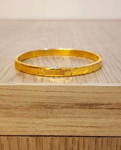 Cartier Love Style 23k Gold Bangle