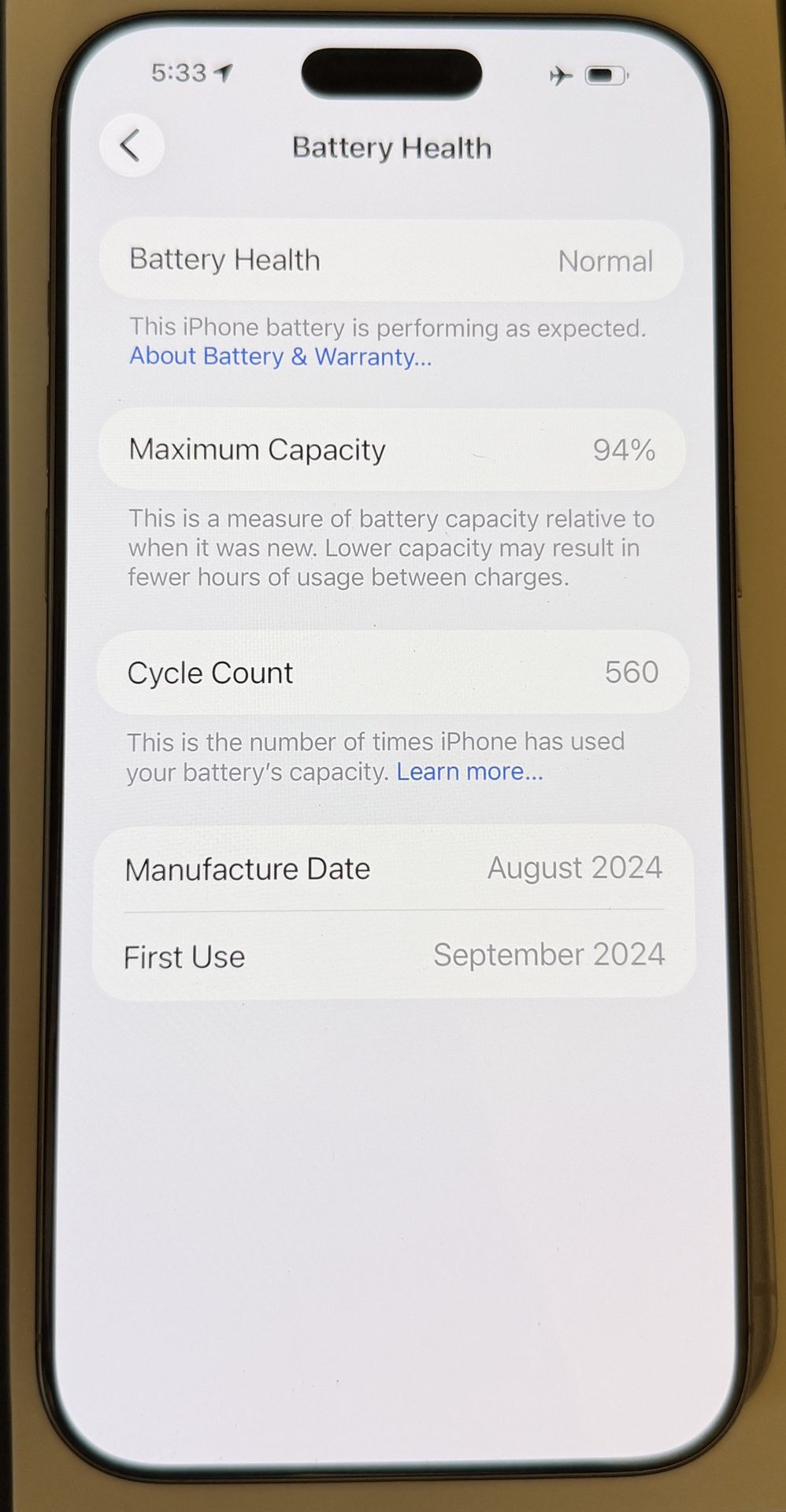 Unlocked iPhone 16 Pro Max 256GB Natural Titanium