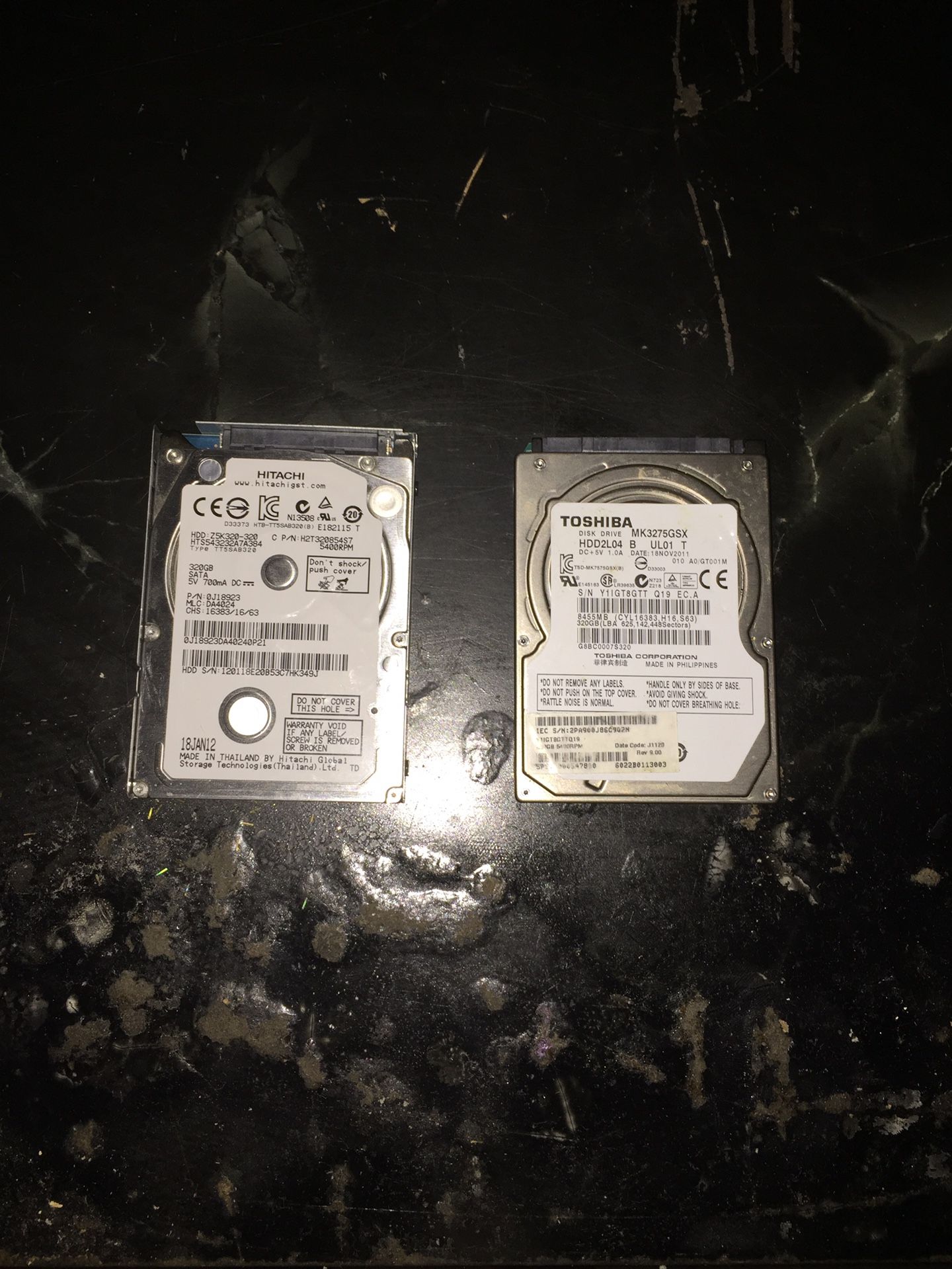 320GB Hard Drives