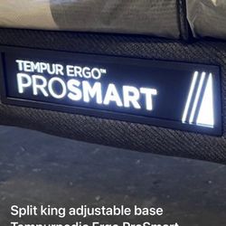 😍SPLIT KING ADJUSTABLE BASE 💯TEMPURPEDIC ERGO PROSMART