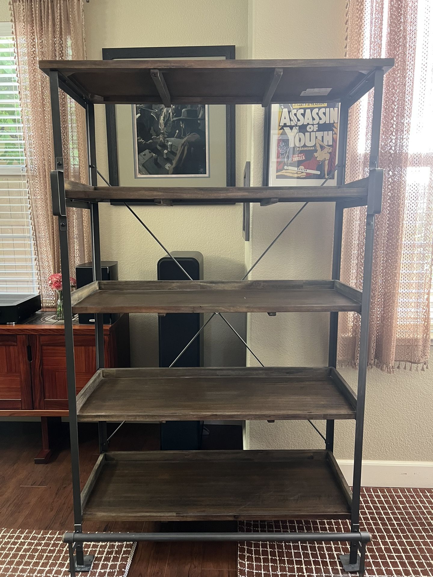 Industrial Bookshelf