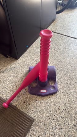 T-ball set - pink - little tykes