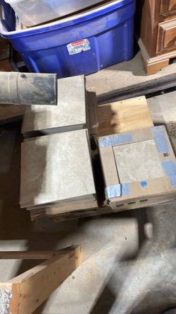 Approximately 75 ft.² of ceramic tile free come and get it Approximately 75 ft.² of ceramic tile free come and get it
