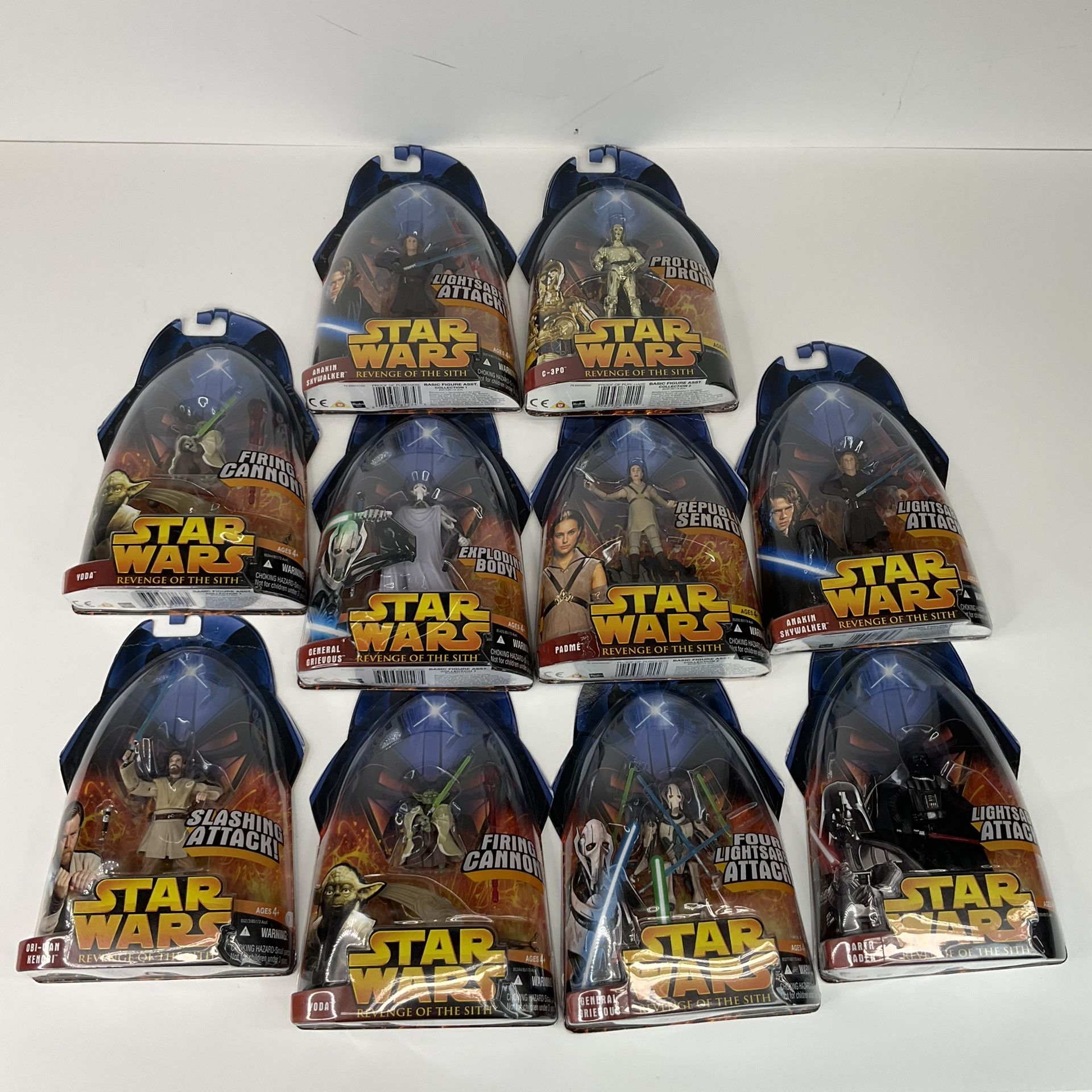 Star Wars Revenge Of The Sith Collectible Figurines - $10 EACH
