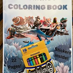 Brainrot 6 7 Trend Coloring Book