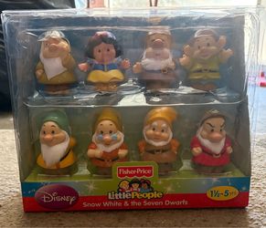 Fisher-price Snow White and seven dwarfs little people