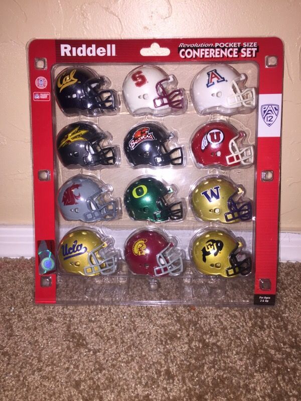 Pac 12 pocket helmets 2025