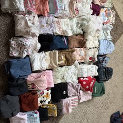 Baby Girl Clothes Sizes 3-6 Months 