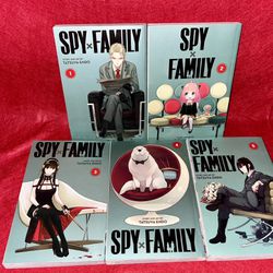 Spy X Family English Manga 1-5