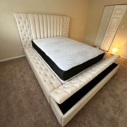 Danbury Storage Bed Frame Color Options ⭐$39 Down Payment with Financing ⭐ 90 Days same as cash