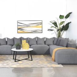 Brand New Modular 6- Piece Sectional In Box- Finance Available 