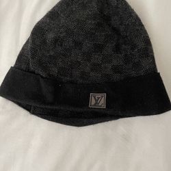 Black Louis Vuitton Beanie