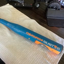 DeMarini Bastos Girls softball bat BFP-17 Crystal Bastos signature Series  30” 17 ounces -13 drop 2 1/4” barrel. X12 Alloy Plainfield, Illinois