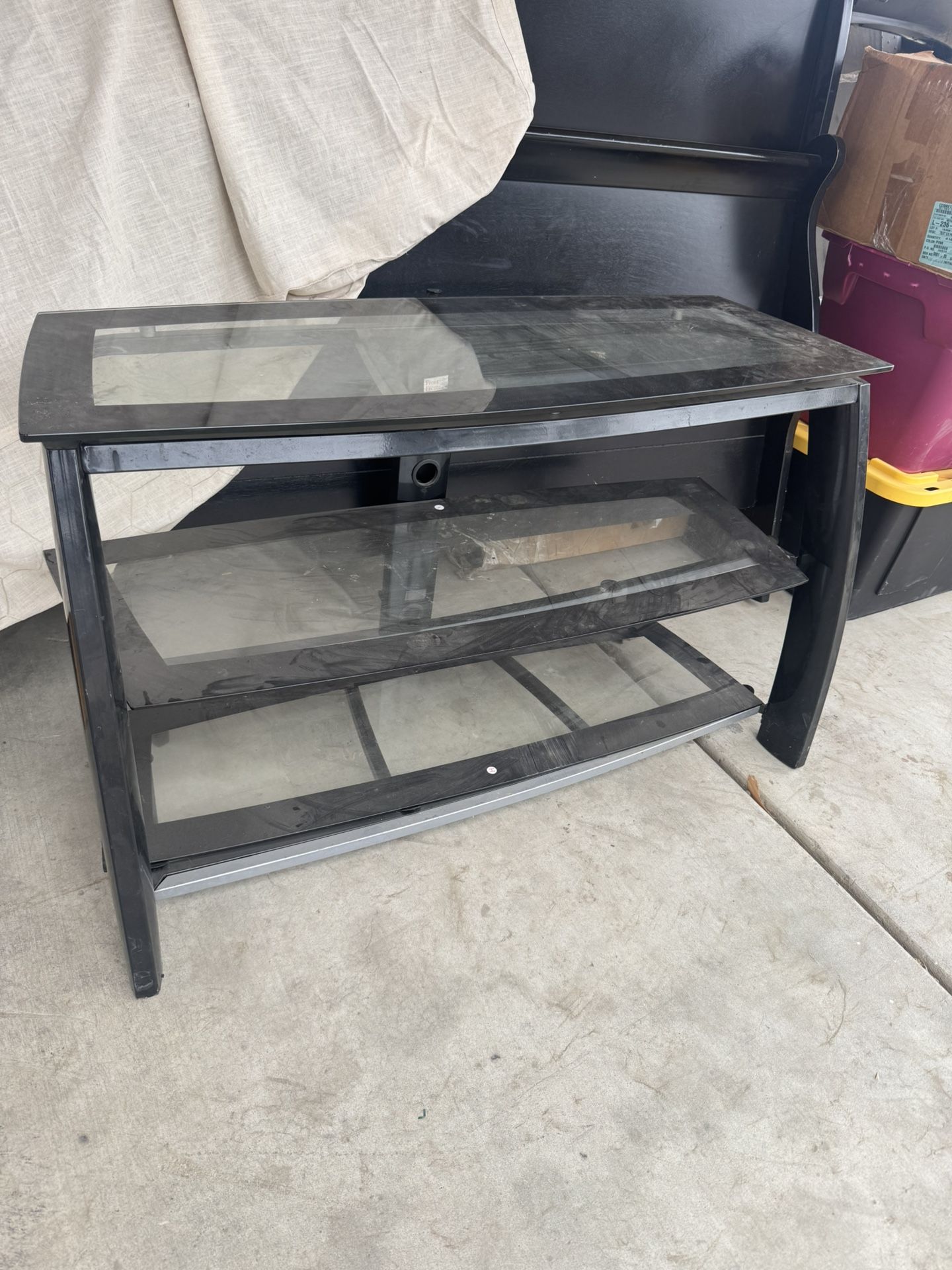 Glass Tv Stand