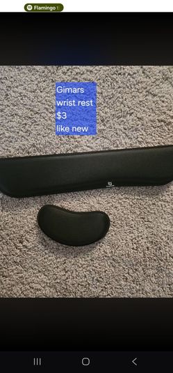 Gimars Keyboard and Mouse Wrist Rest Set