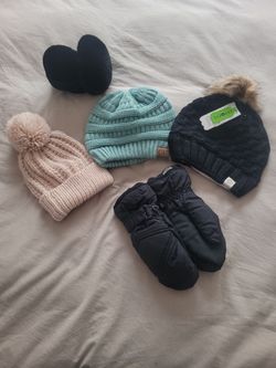 Winter Beanies and Mittens Bundle