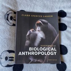 Biological Anthropology Textbook