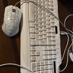 Gaming keyboard and mouse (WIRED)