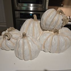 Ceramic pumpkins
